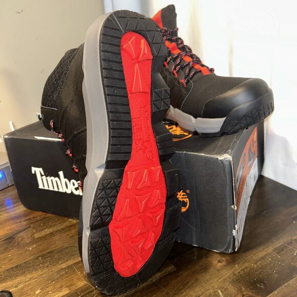 New Man's Boots Timberland PRO Morphix 6" Composite Safety Toe Waterproof Size10 - Picture 7 of 10